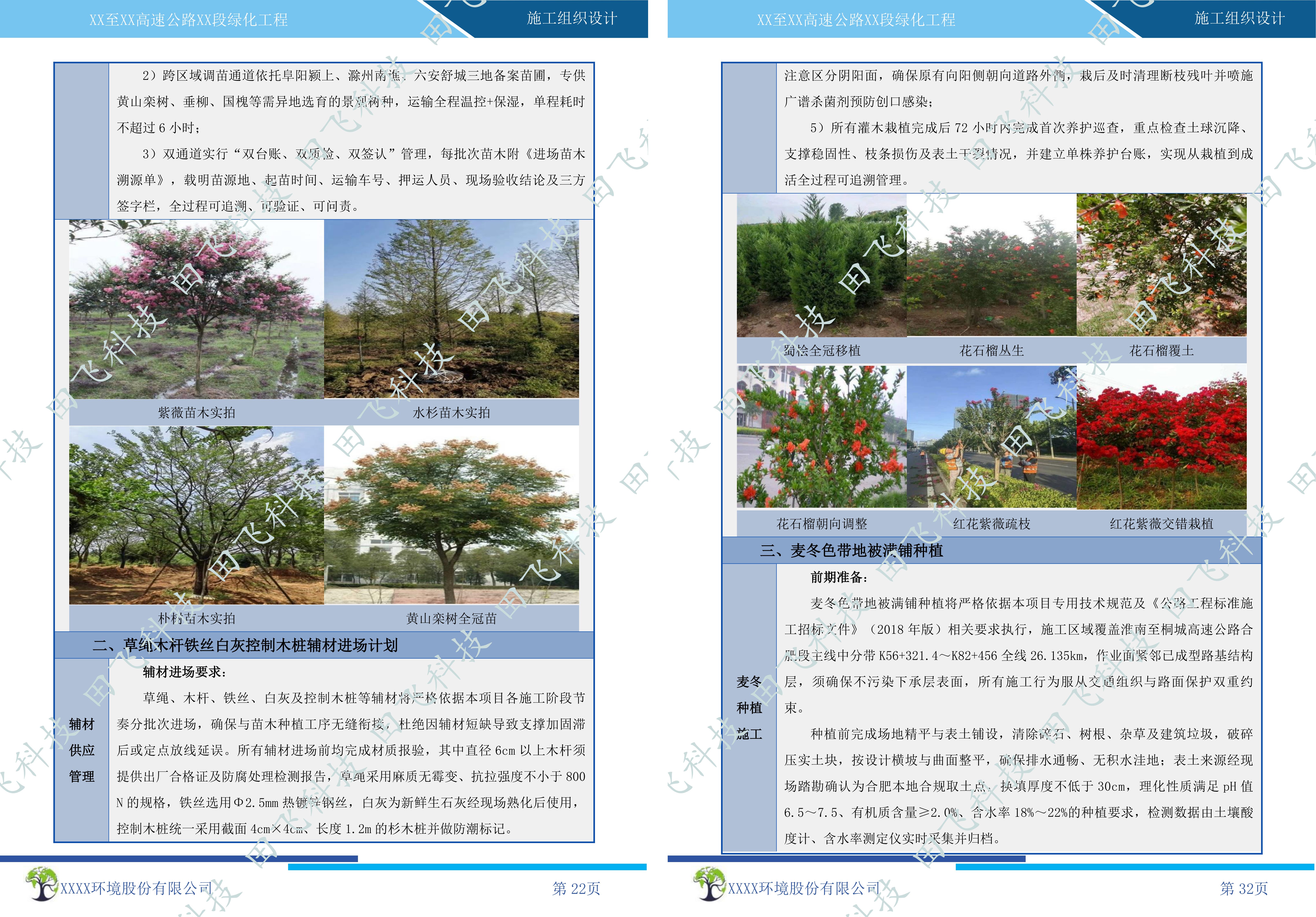 某高速公路绿化工程 - 图5