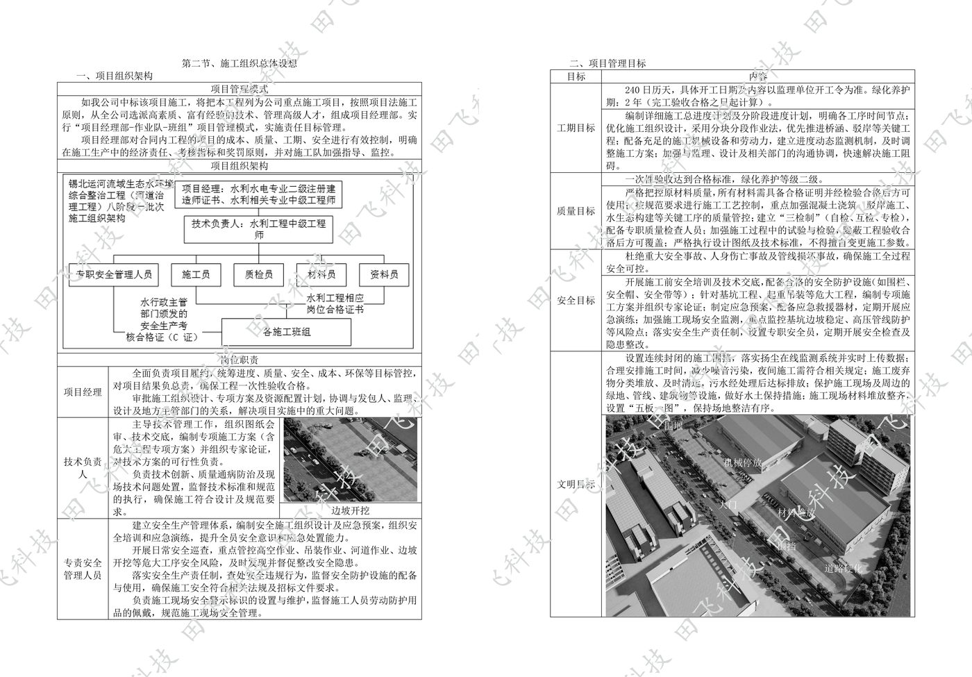 水利工程 · 施工方案版面(案例脱敏)